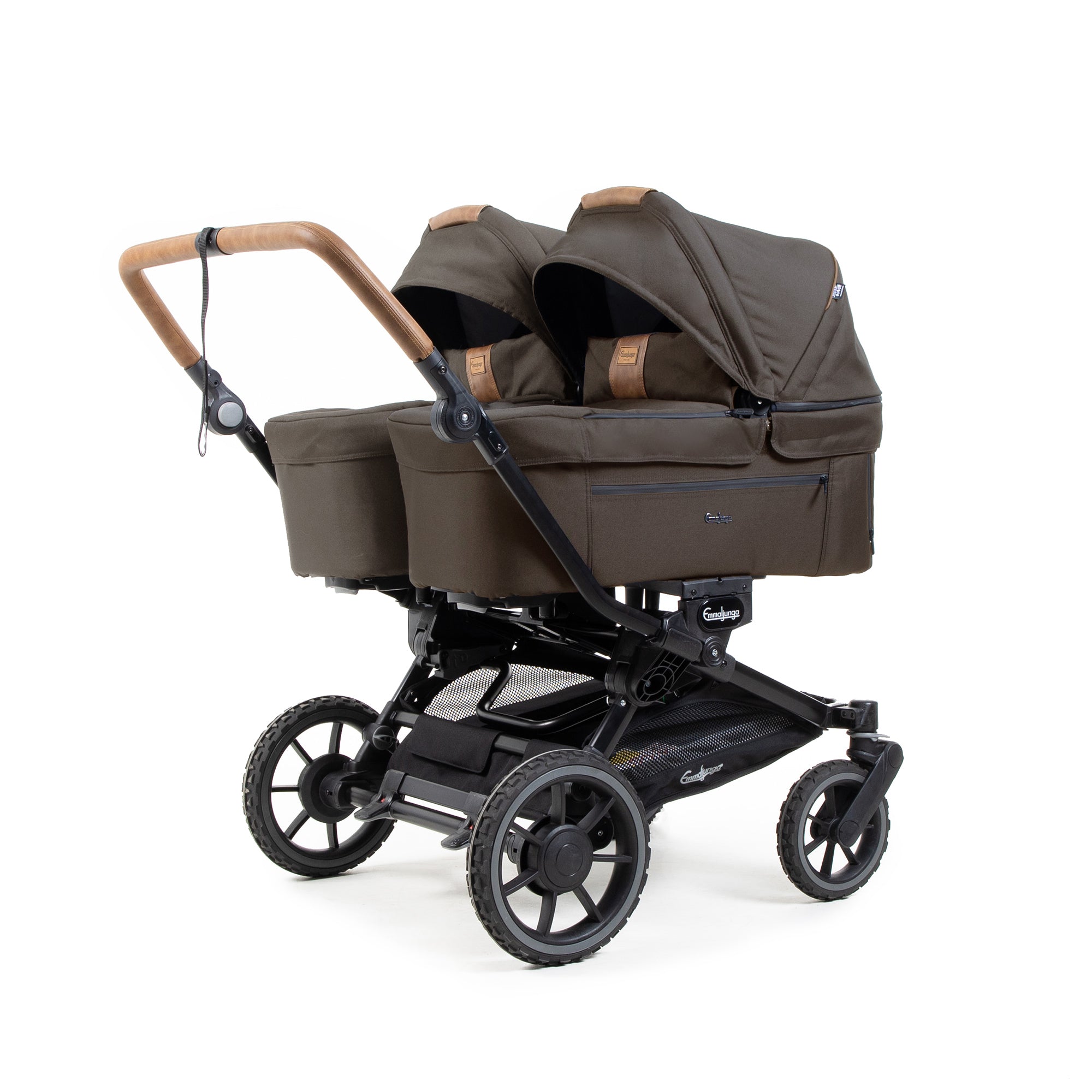 Emmaljunga Double Sento, Outdoor Brown