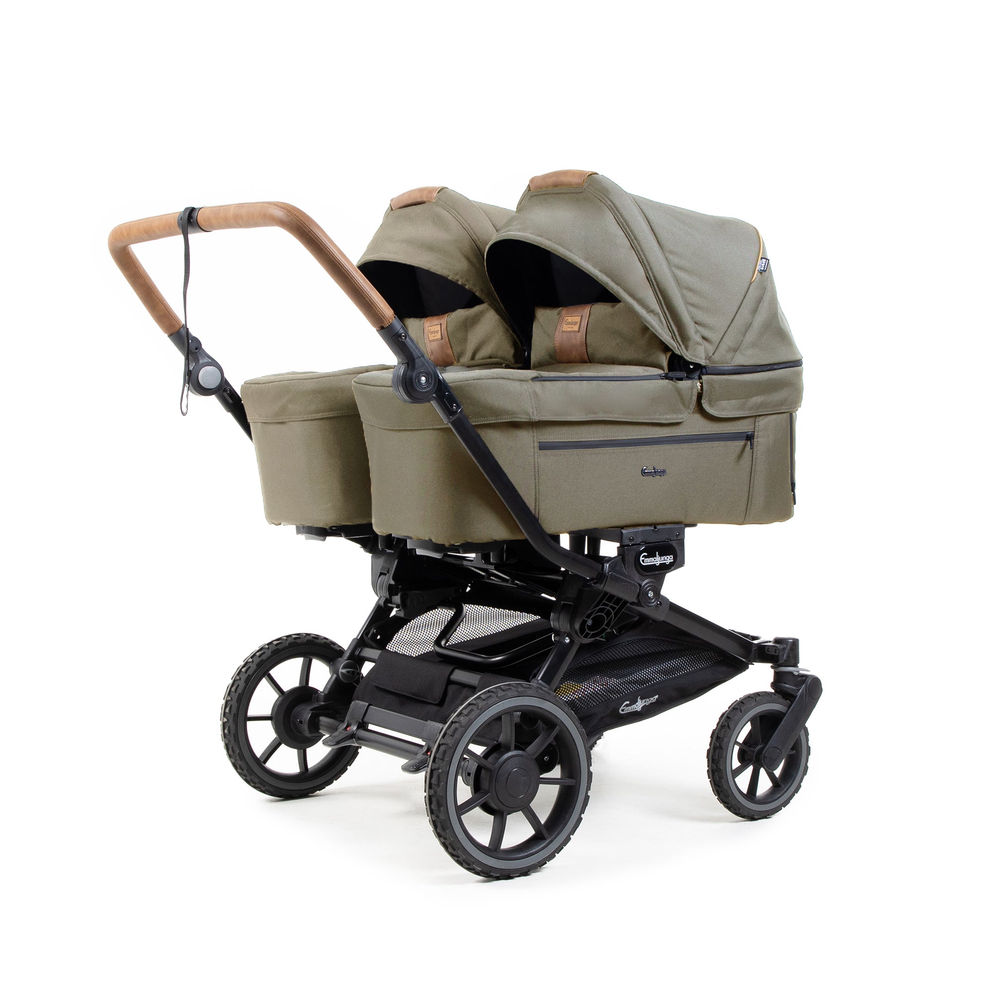 Emmaljunga Double Sento, Outdoor Olive