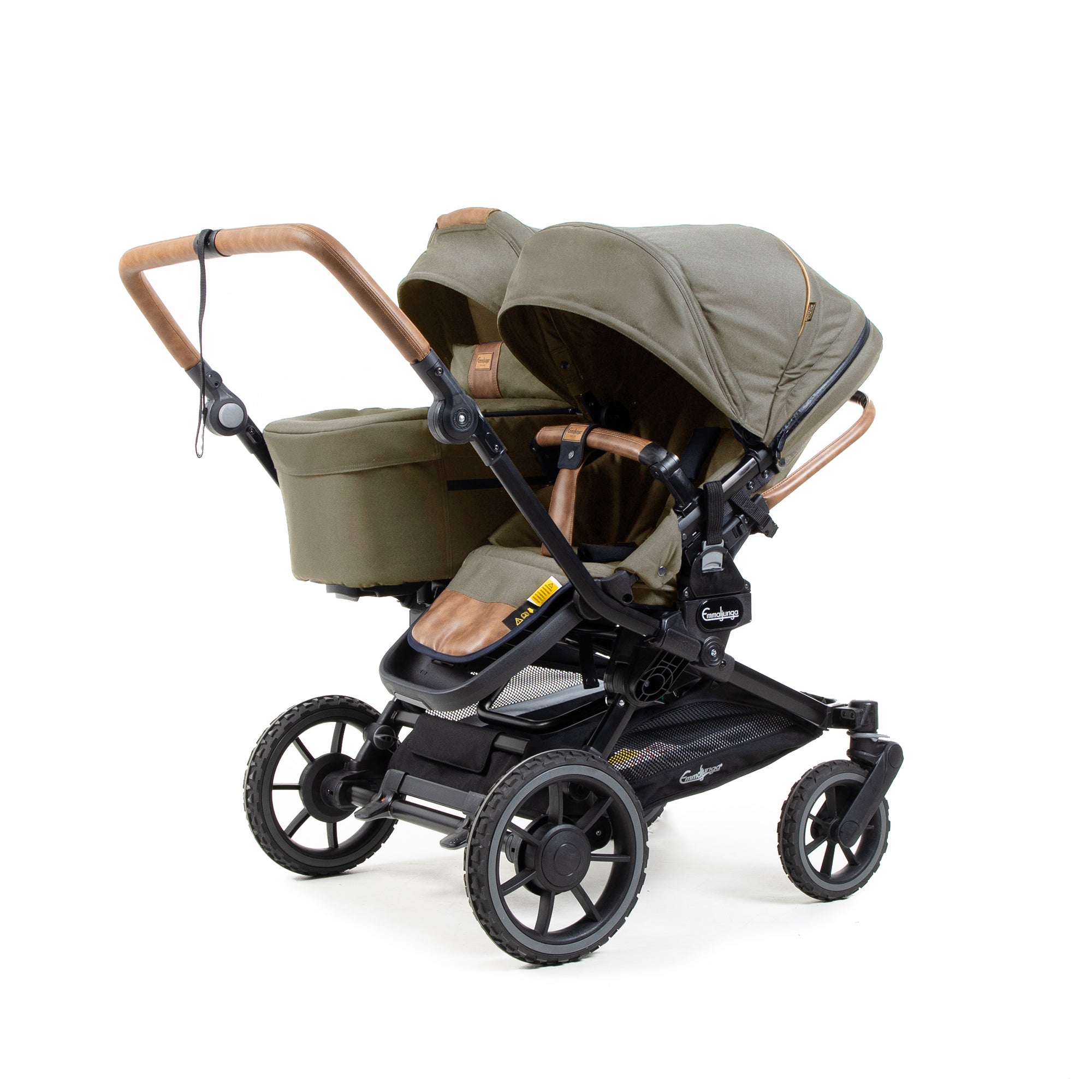 Emmaljunga Double Sento, Outdoor Olive