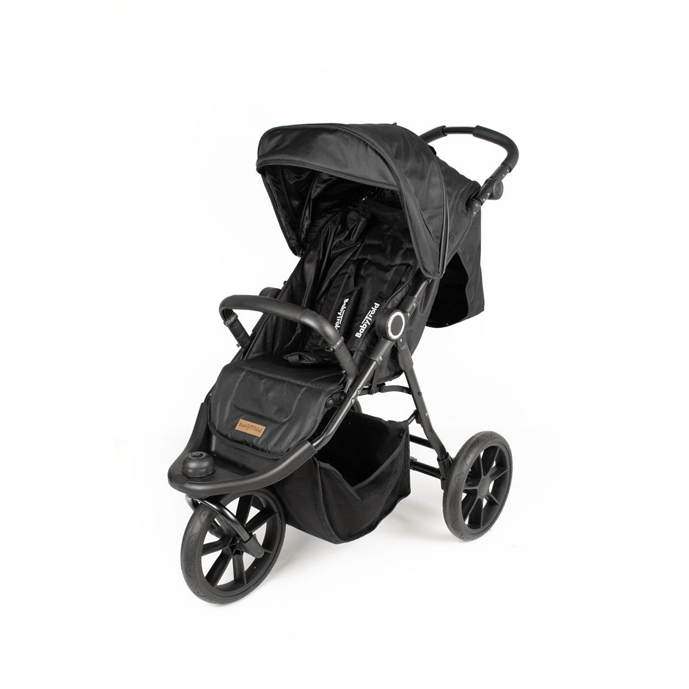 BabyTrold Freestyle Klapvogn, Sort