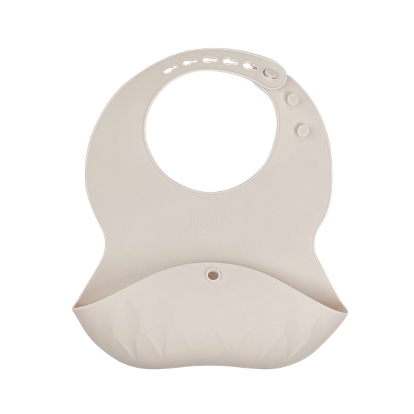 Najell Silikone Hagesmæk, Porcelæn Hvid