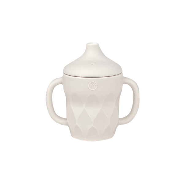 Najell Silikone Kop m. tud, Porcelæn Hvid