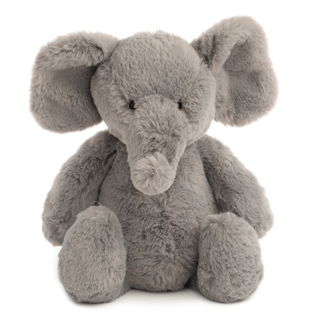 NatrureZoo, XL Bamse Grå Elefant- 42 cm