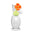 Haakaa Brystpumpe 100 ml m. blomsterstopper