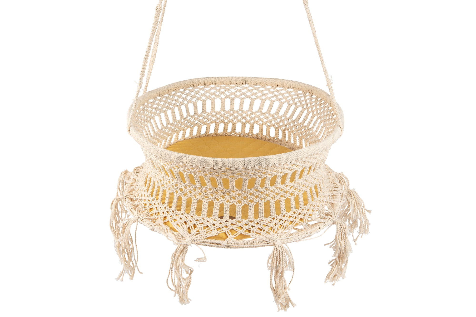 Markland Pure Madras og Sengerand til vugge, Mustard