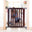 Safe and Care dørgitter Wood hardware Mounted, Mørk