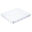 Faconsyet lagen til Tremmeseng 60x120 cm, Hvid