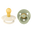 BIBS Pacifier Coulour 2 PACK Latex, Ivory / Sage