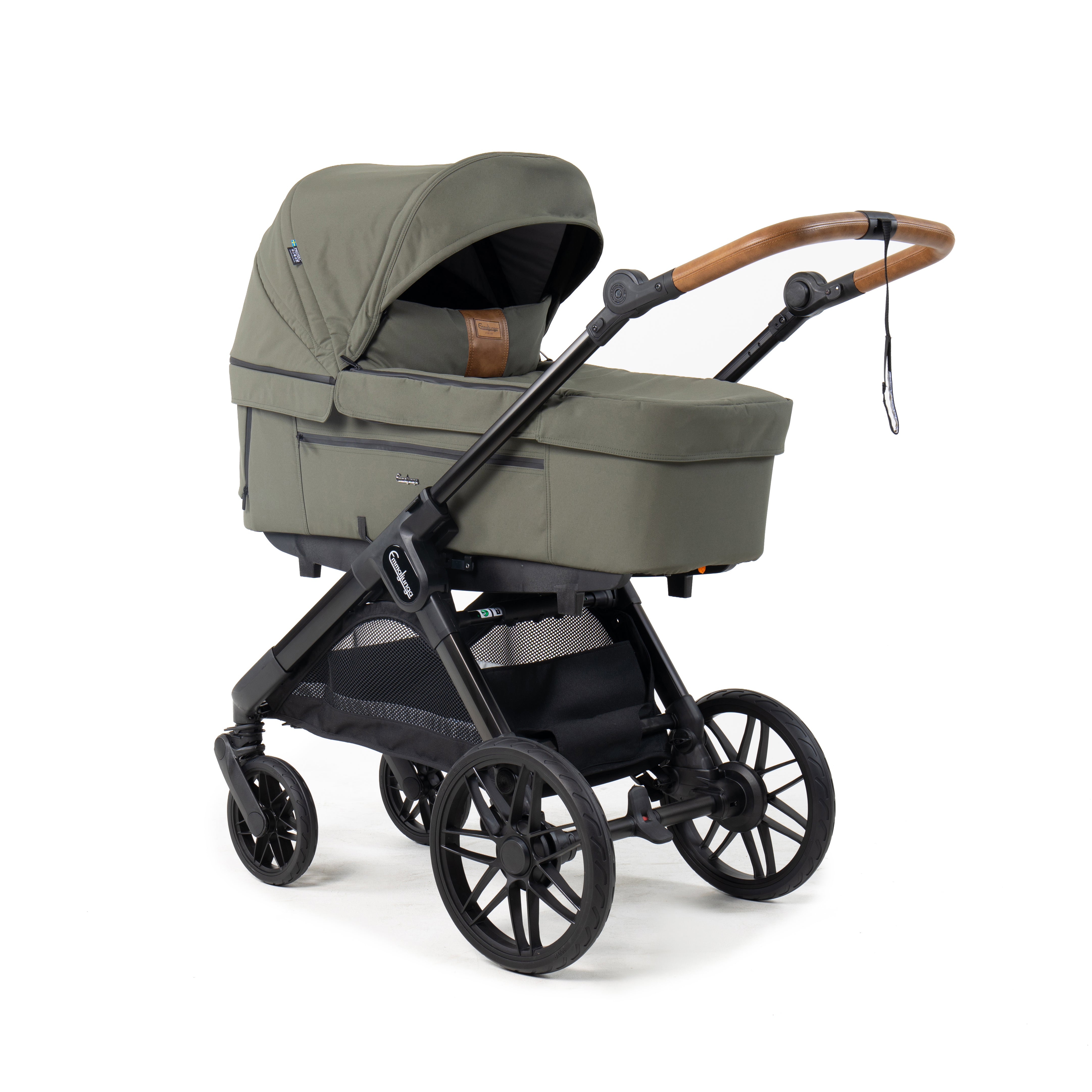 Emmaljunga Big Star SENTO MAX, Outdoor Green 2027 model - Levering September 2027