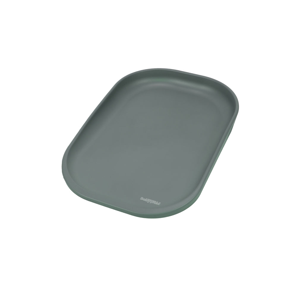 Baby Trold puslehynde i formstøbt skum, Oliven