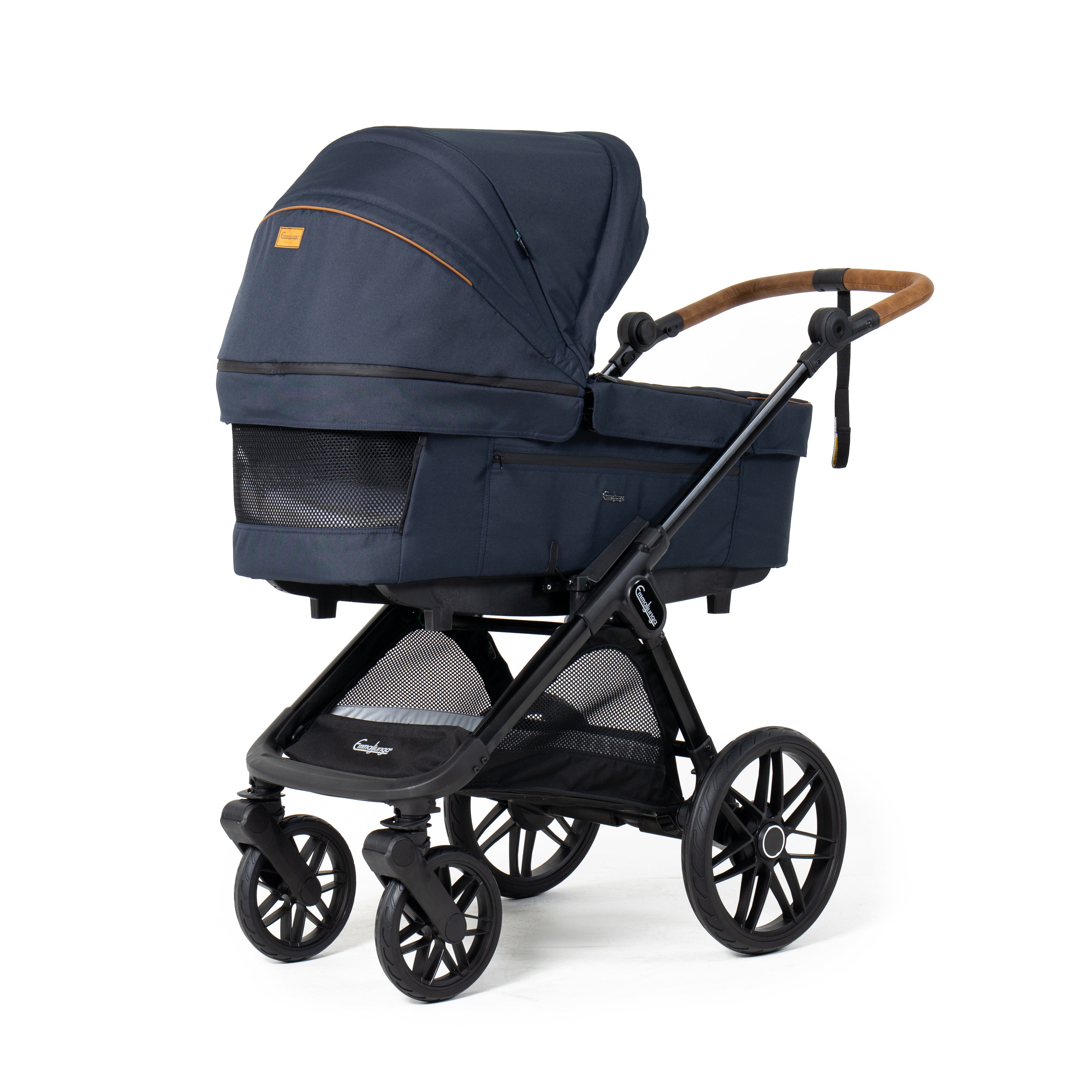 Emmaljunga Big Star Sento Outdoor Navy INCL Flat+ klapvognssæde