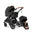 Emmaljunga SENTO Max Flat+, Outdoor Black 2027 model - Levering September 2026