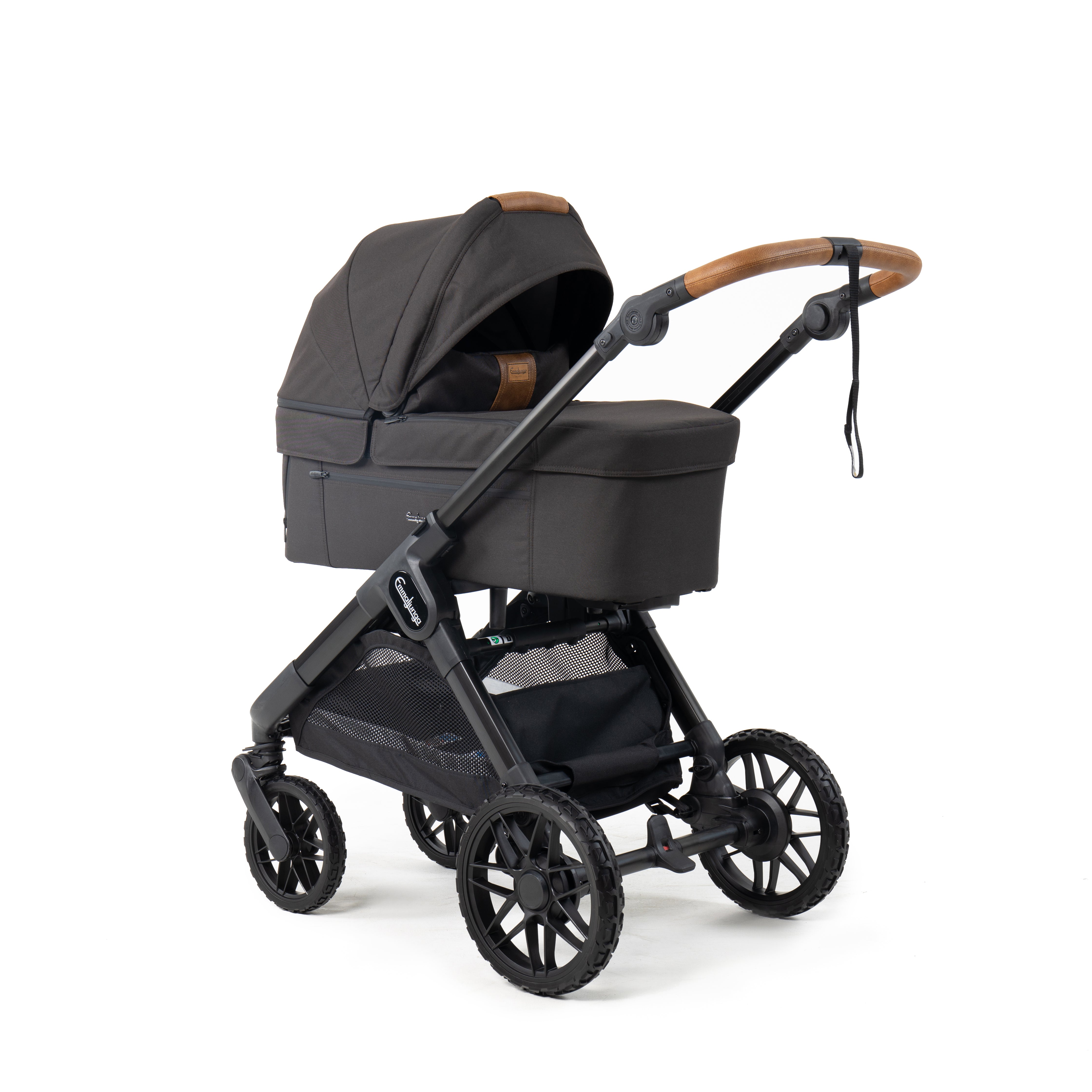 Emmaljunga SENTO Max Flat+, Outdoor Brown 2027 model - Levering September 2026