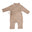 Markland Tiny Cross Over Romper, Light Sand