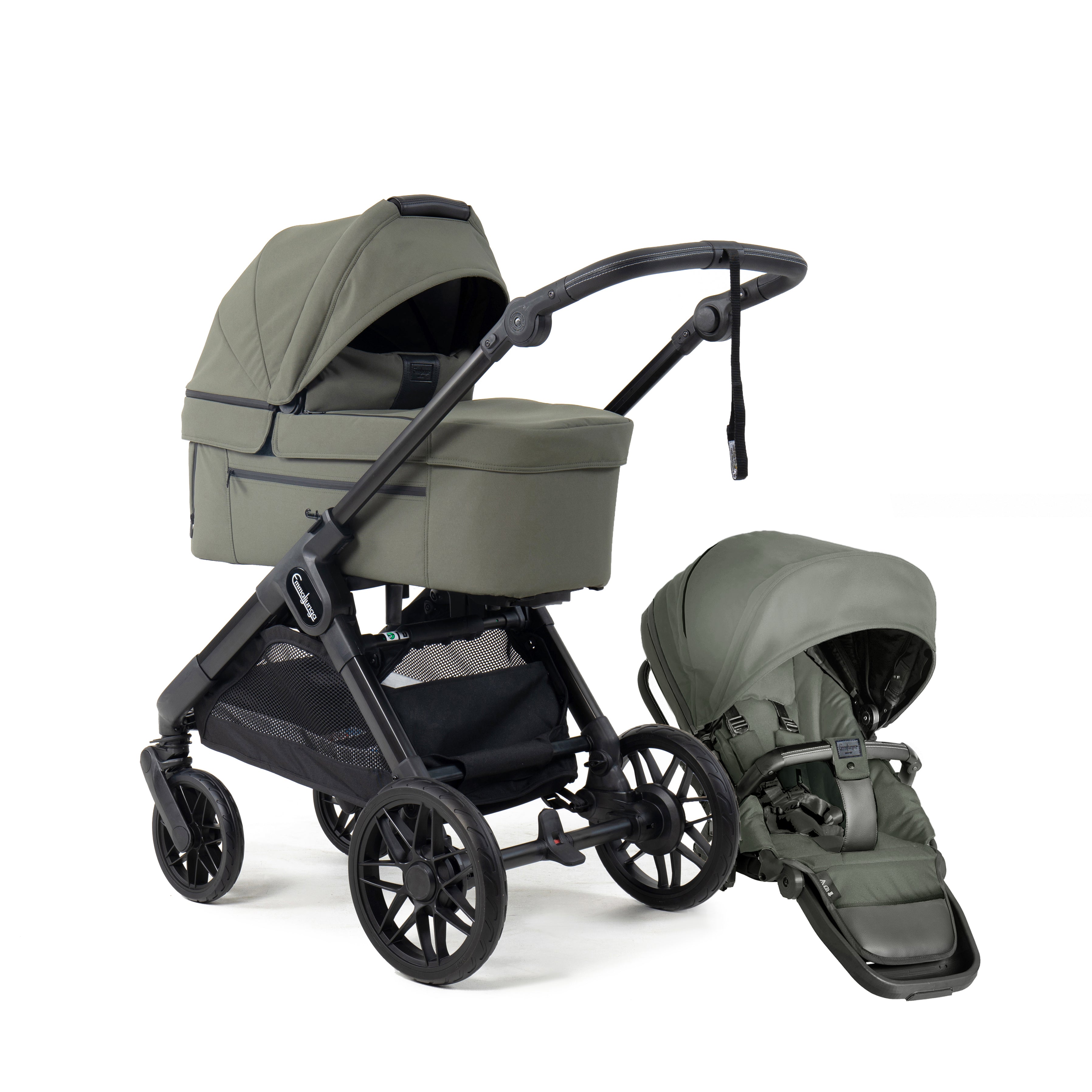 Emmaljunga SENTO Max Ergo, Urban Green 2027 model - Levering September 2026