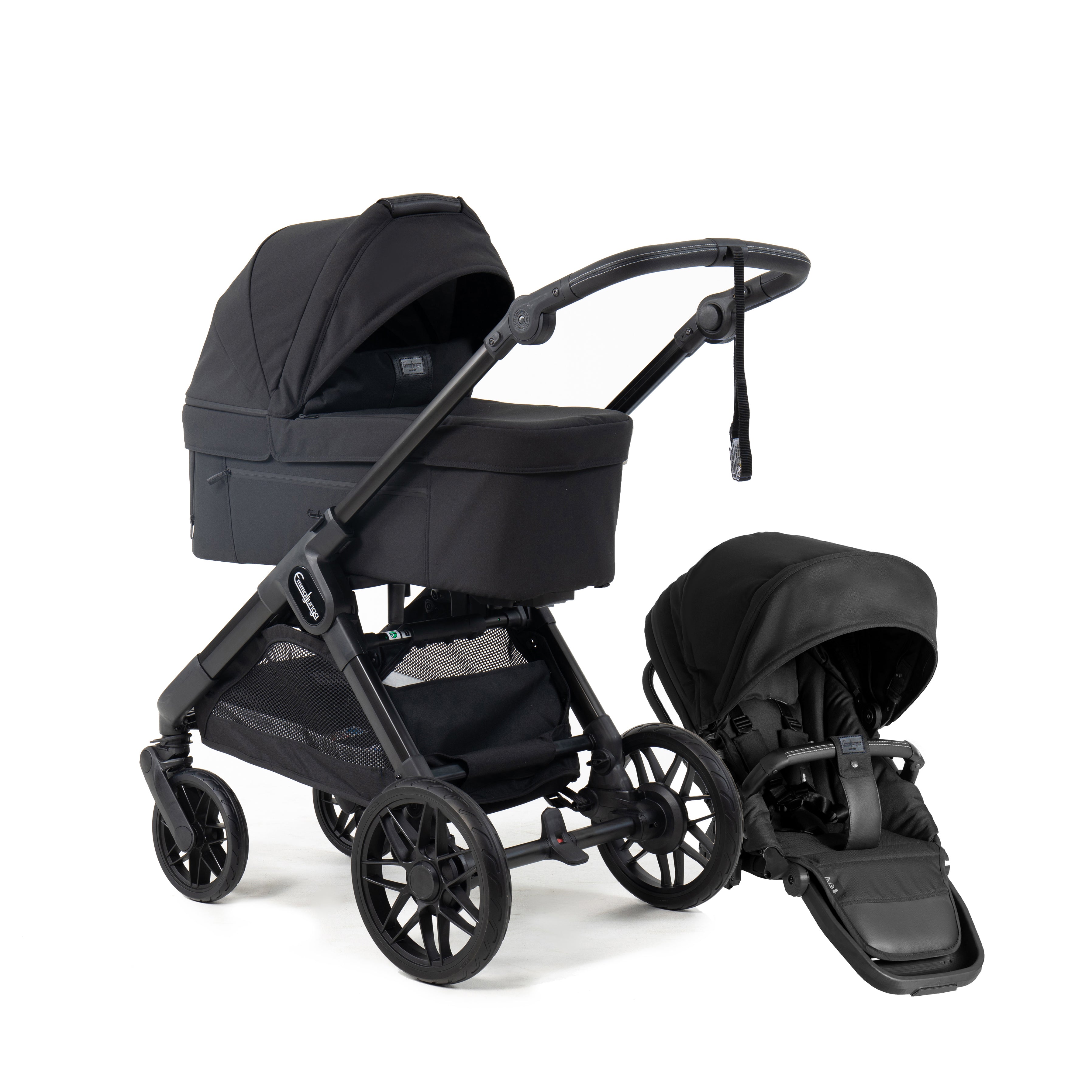 Emmaljunga SENTO Max Ergo, Urban Black 2027 model - Levering September 2026