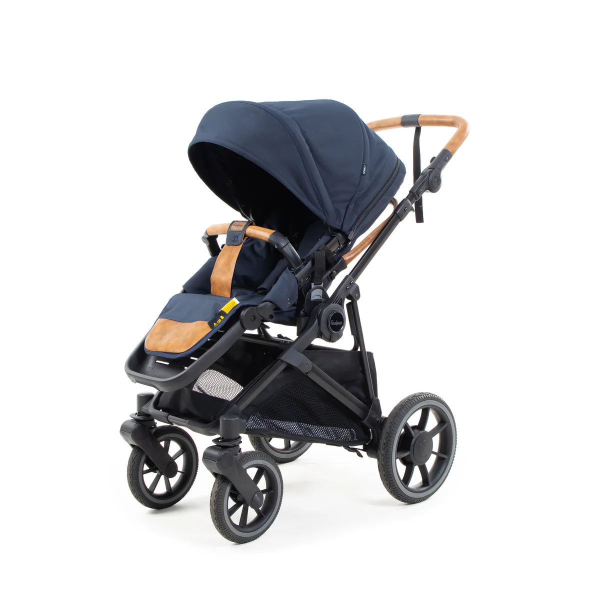 Emmaljunga SUPER SONIC kombivogn ink. SONIC ERGO-sæde, Outdoor Dark Navy