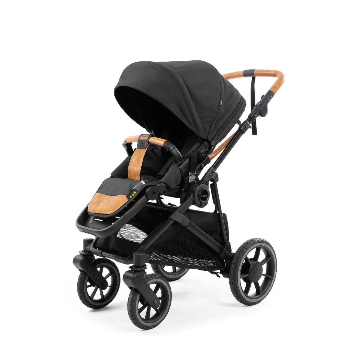 Emmaljunga SUPER SONIC kombivogn ink. SONIC ERGO-sæde, Outdoor Black