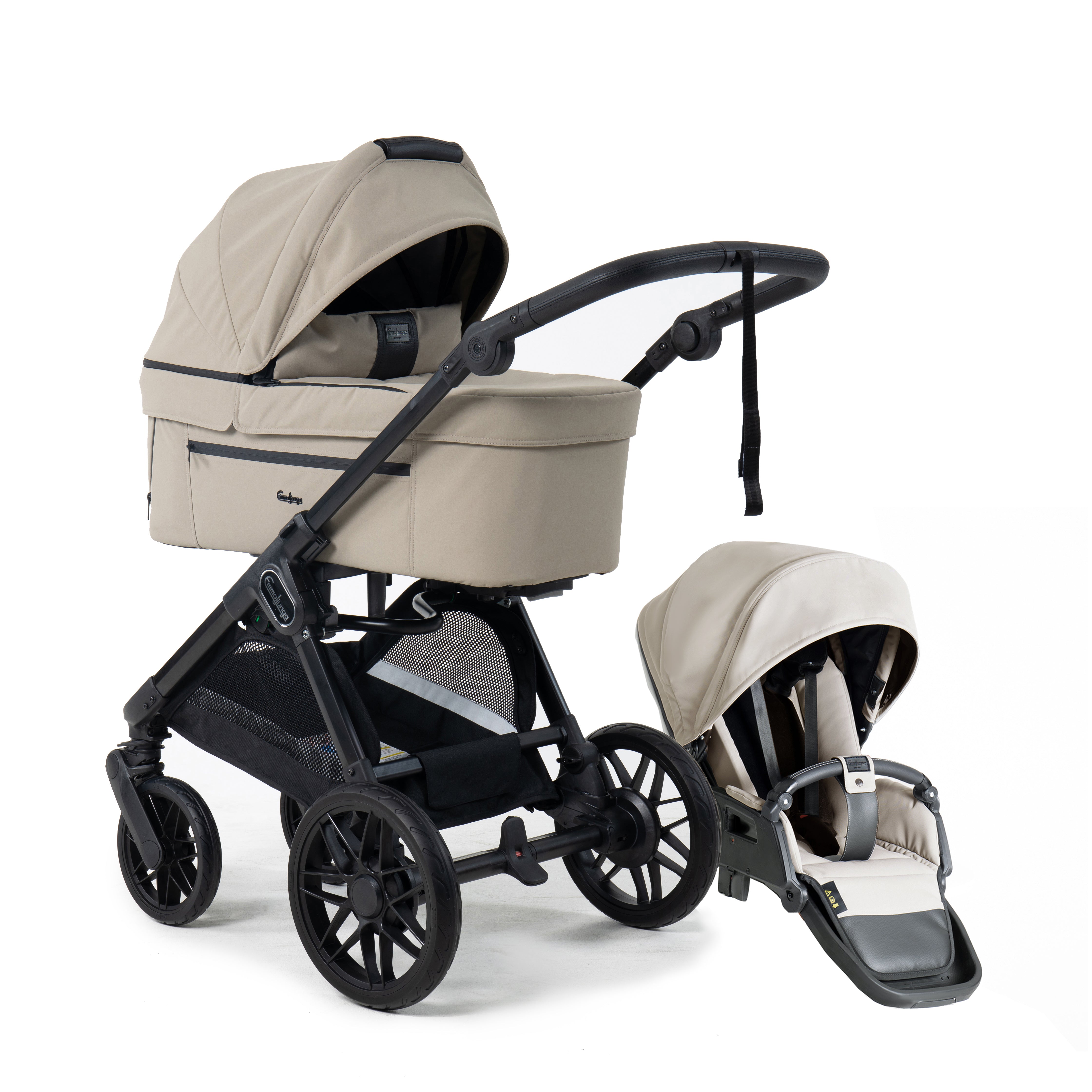 Emmaljunga SENTO PRO FLAT+, Urban Dune 2027 model - Levering September 2026