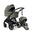 Emmaljunga SENTO PRO FLAT+, Urban Green 2027 model - Levering September 2026