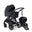 Emmaljunga SENTO PRO FLAT+, Urban Black 2027 model - Levering September 2026