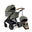 Emmaljunga SENTO FLAT+ Outdoor Green, 2027 model - Levering September 2026
