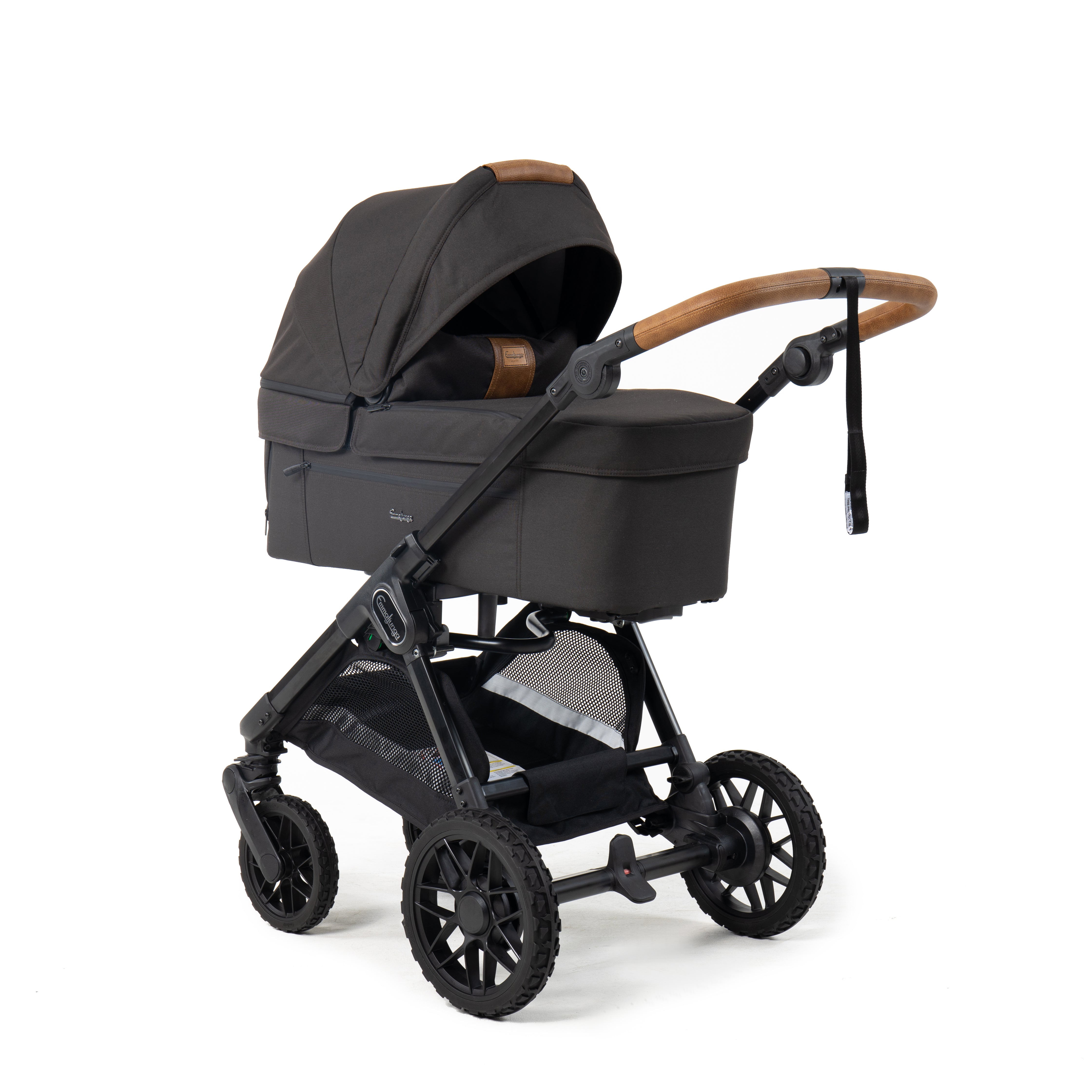 Emmaljunga SENTO FLAT+ Outdoor Brown, 2027 model - Levering September 2026