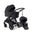 Emmaljunga SENTO FLAT+ Urban Black, 2027 model - Levering September 2026