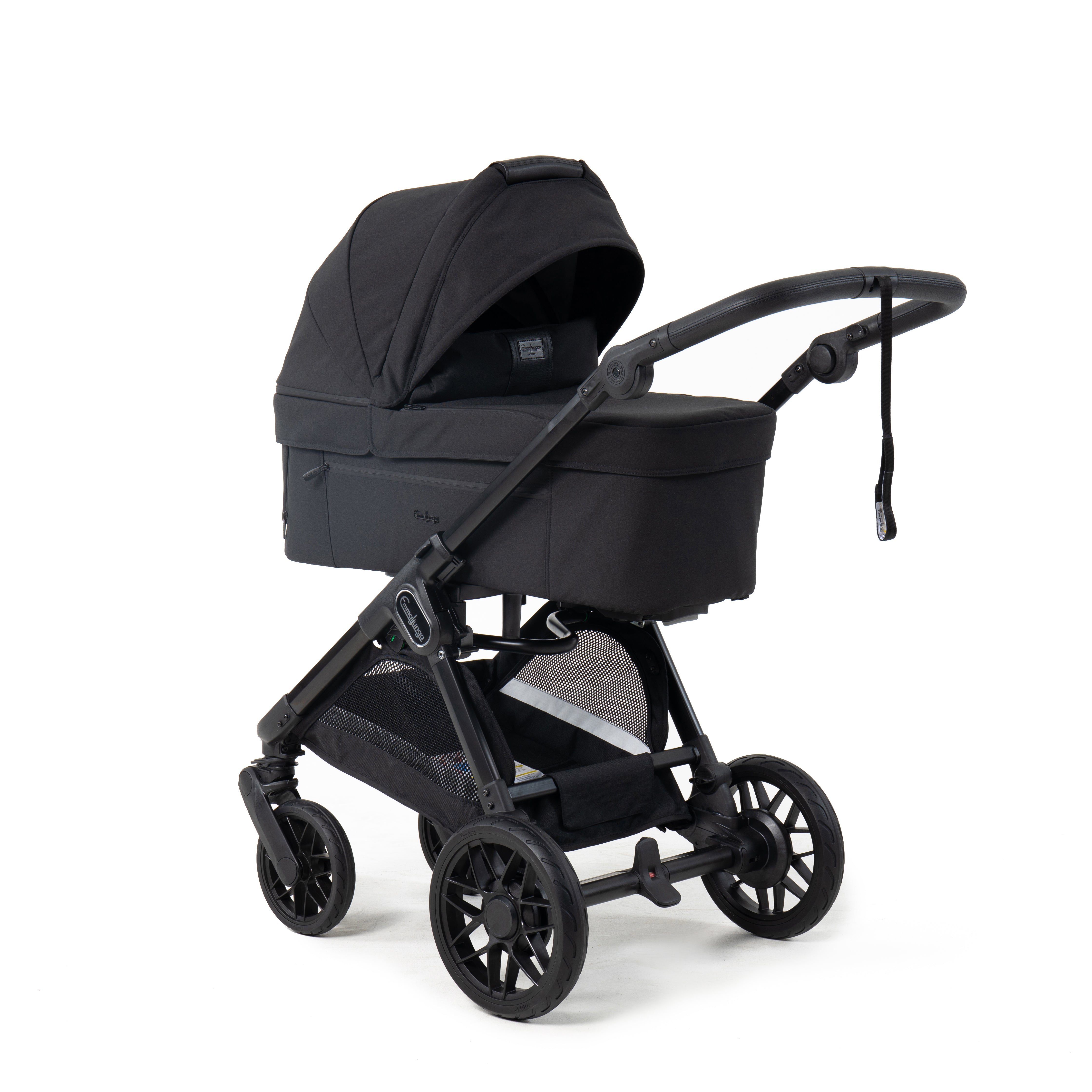 Emmaljunga SENTO FLAT+ Urban Black, 2027 model - Levering September 2026