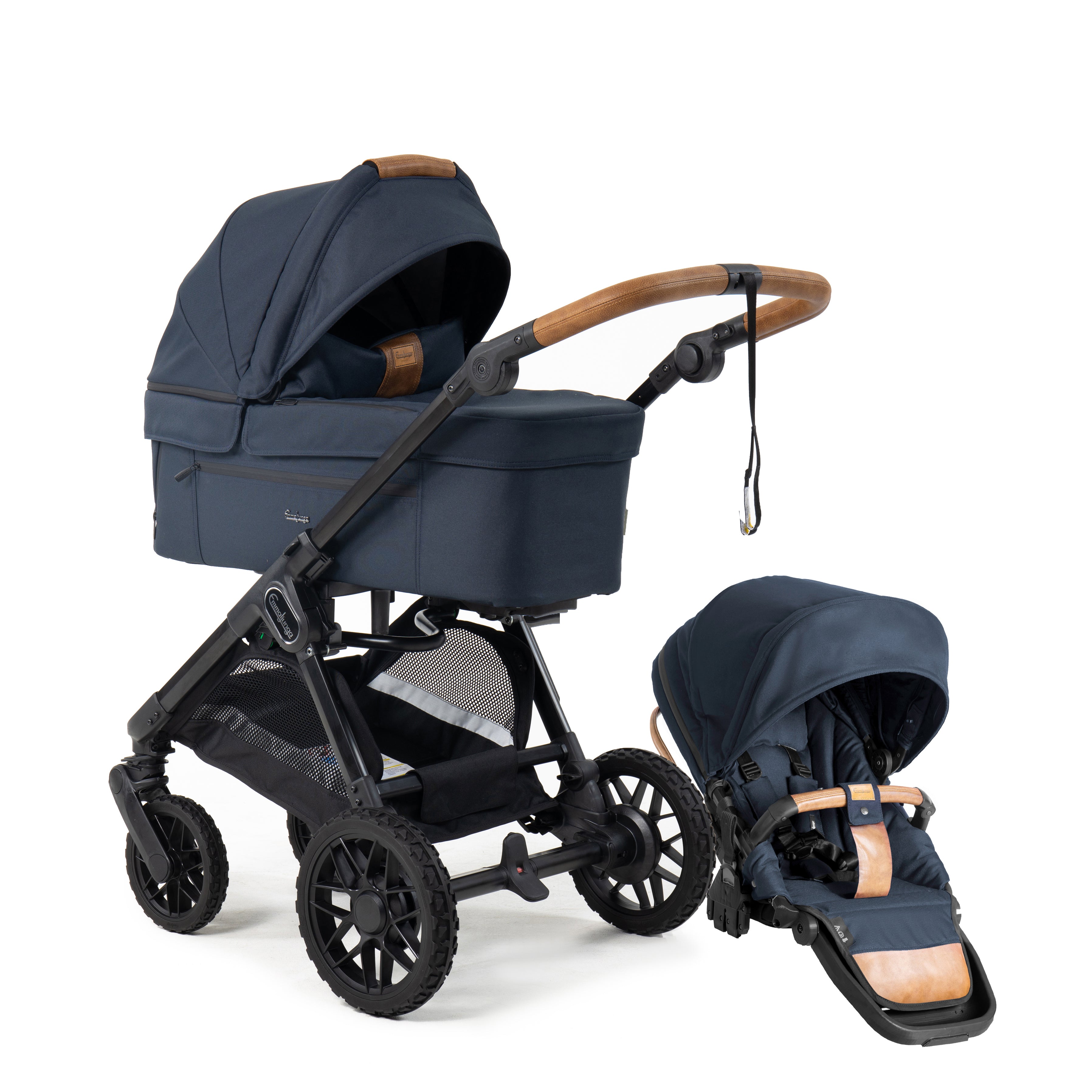 Emmaljunga SENTO ERGO+ Outdoor Navy, 2027 model - Levering September 2026