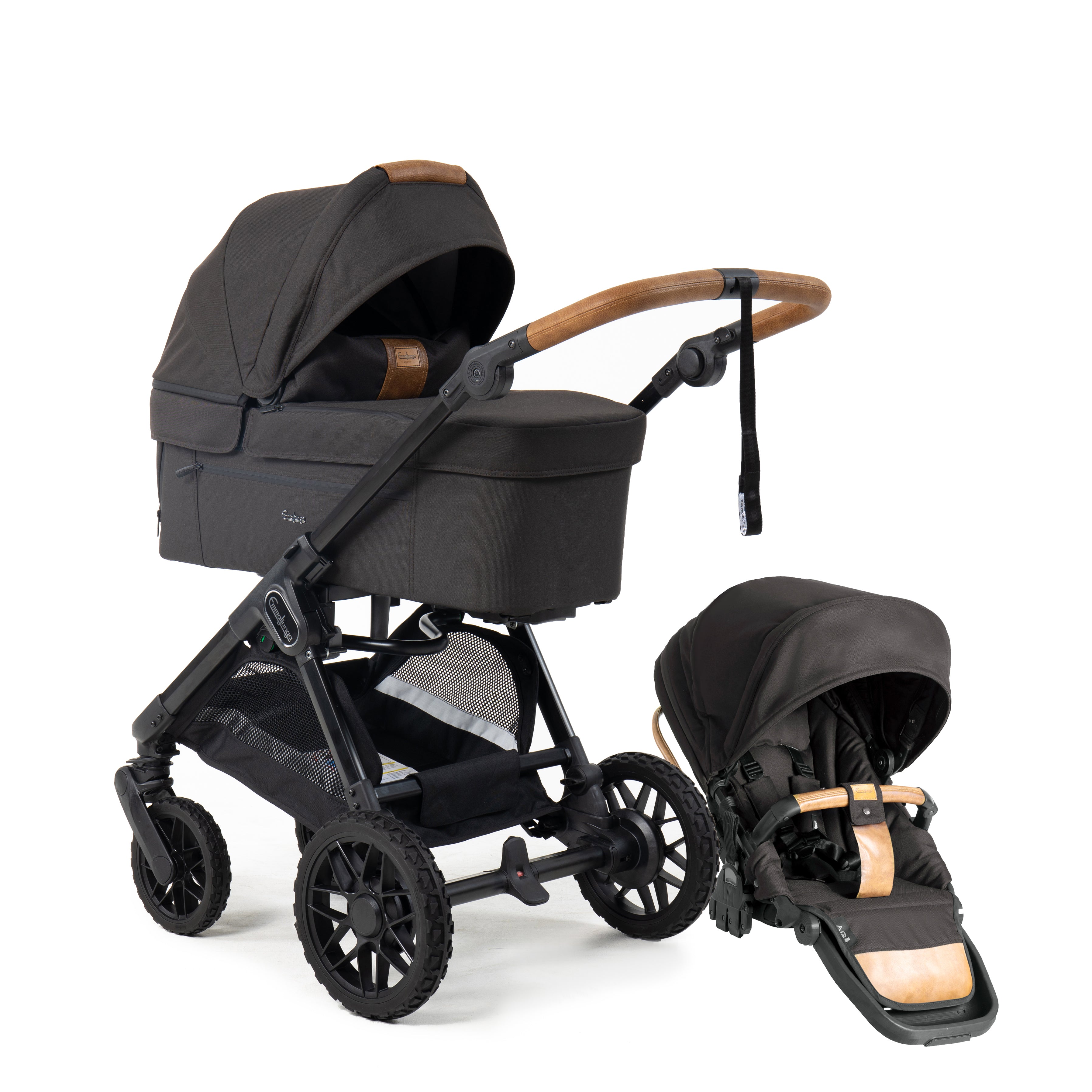 Emmaljunga SENTO ERGO+ Outdoor Brown, 2027 model - Levering September 2026
