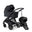 Emmaljunga SENTO ERGO+ Urban Black, 2027 model - Levering September 2026