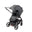 BabyTrold Mini Klapvogn, Sort Melange