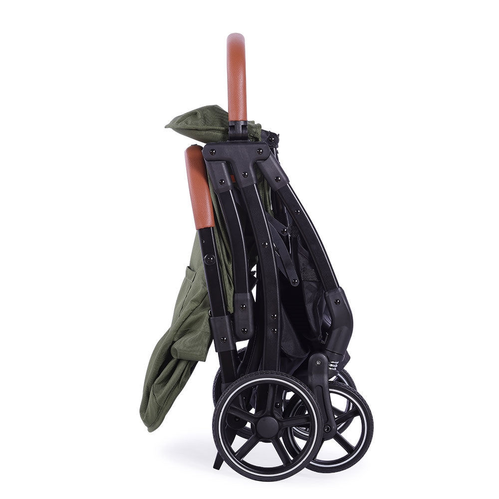 BabyTrold Piza Rejse Klapvogn, Oliven Incl taske