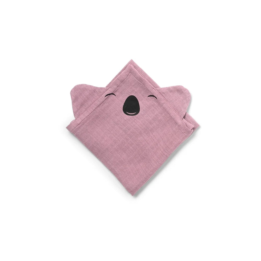2 stk Bjørk nusseklud, Koala, rosa