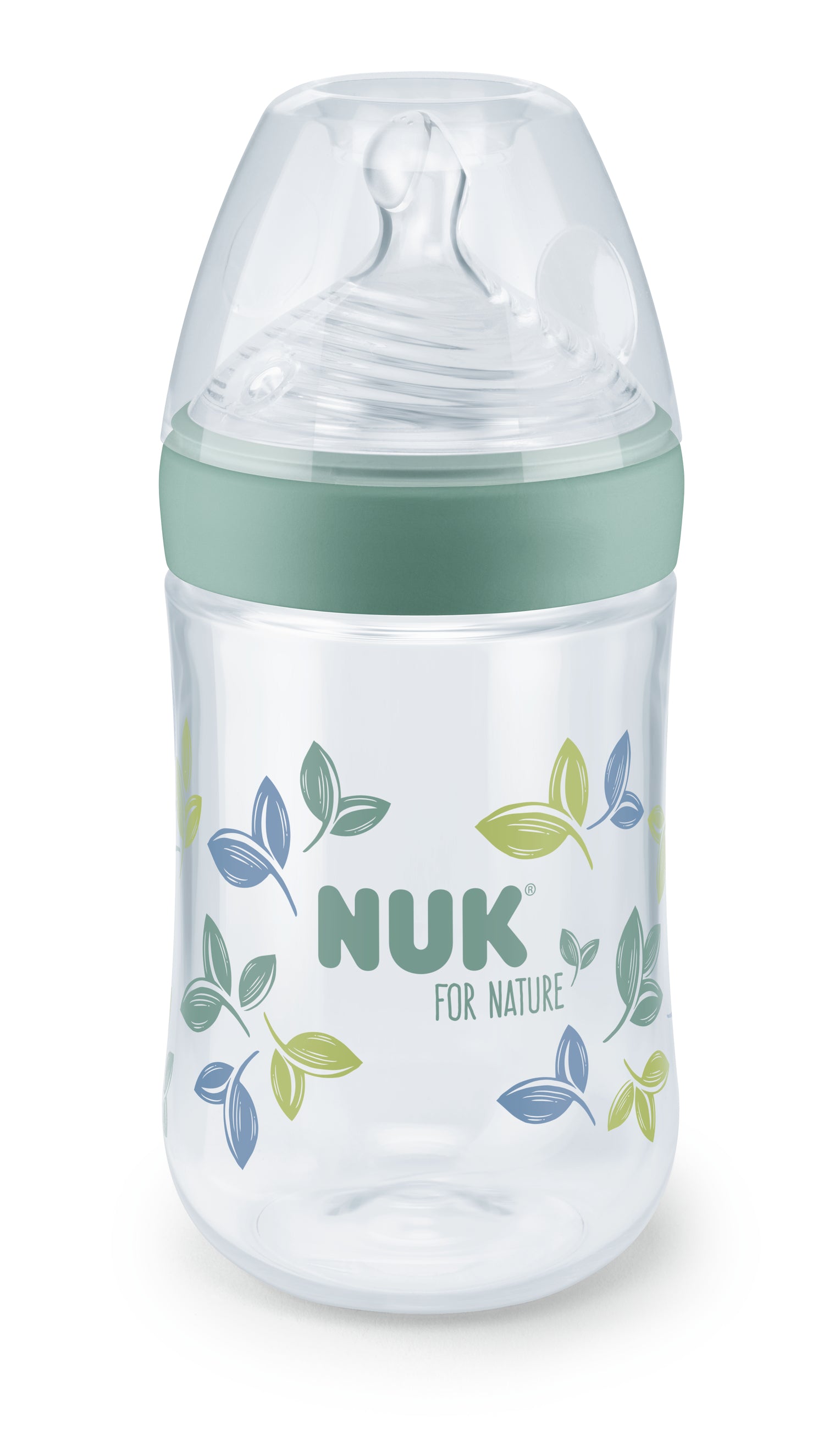 NUK for Nature Sutteflaske 260 ml, Green