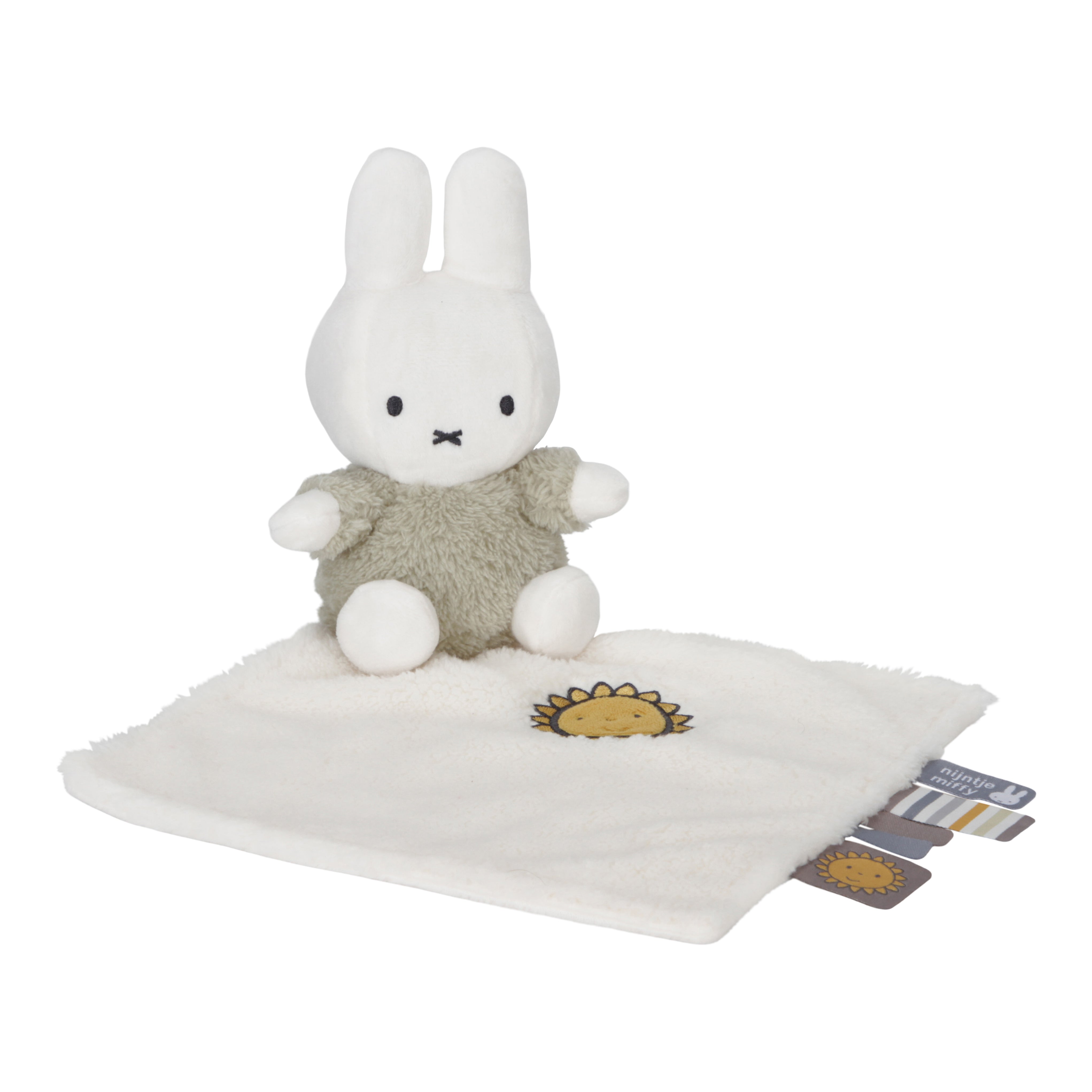 Miffy Krammebamse klud - Fluffy Green