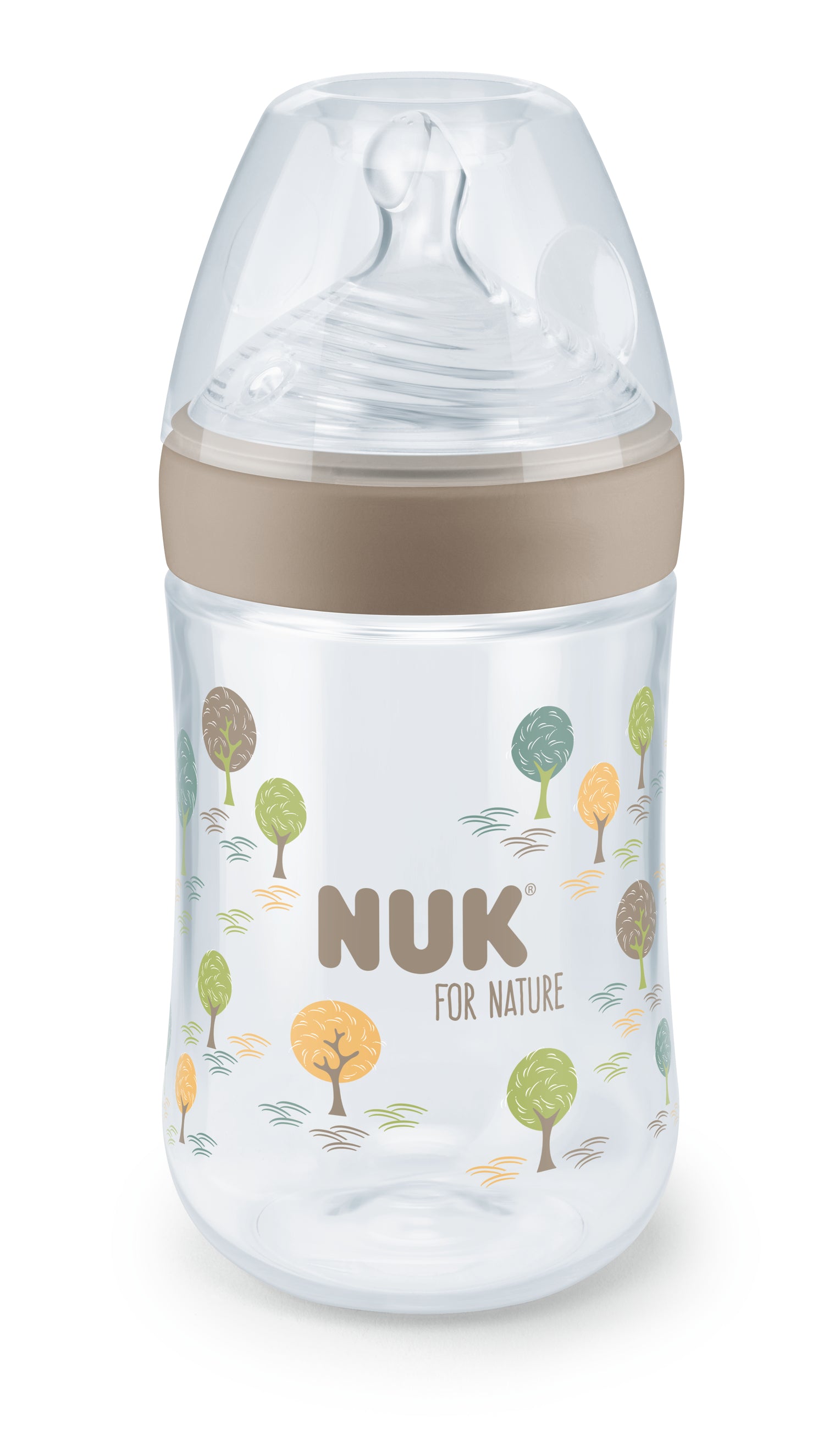 NUK for Nature Sutteflaske 260 ml, Beige