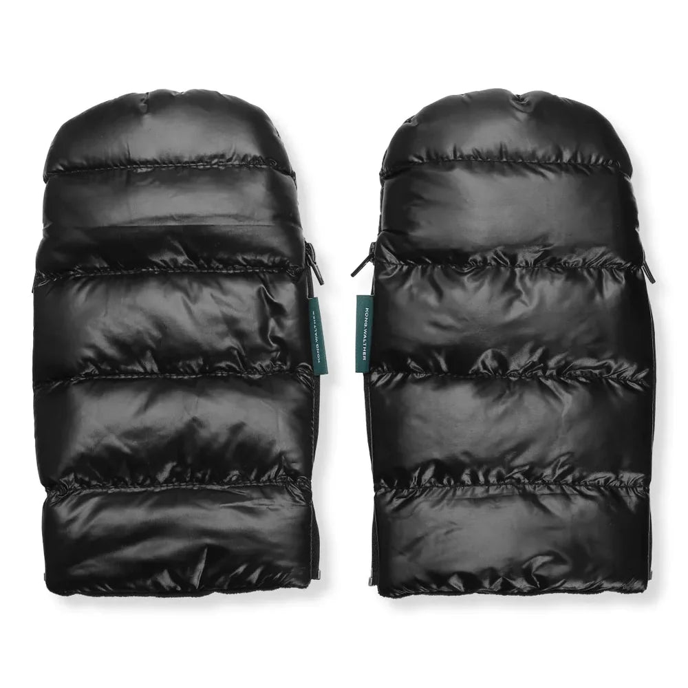Kong.Walther Østerbro Puffer Handsker, Sort