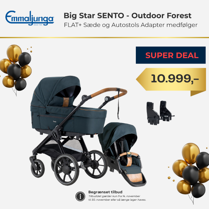 Emmaljunga Big Star Sento- Outdoor Forest SUPERDEAL