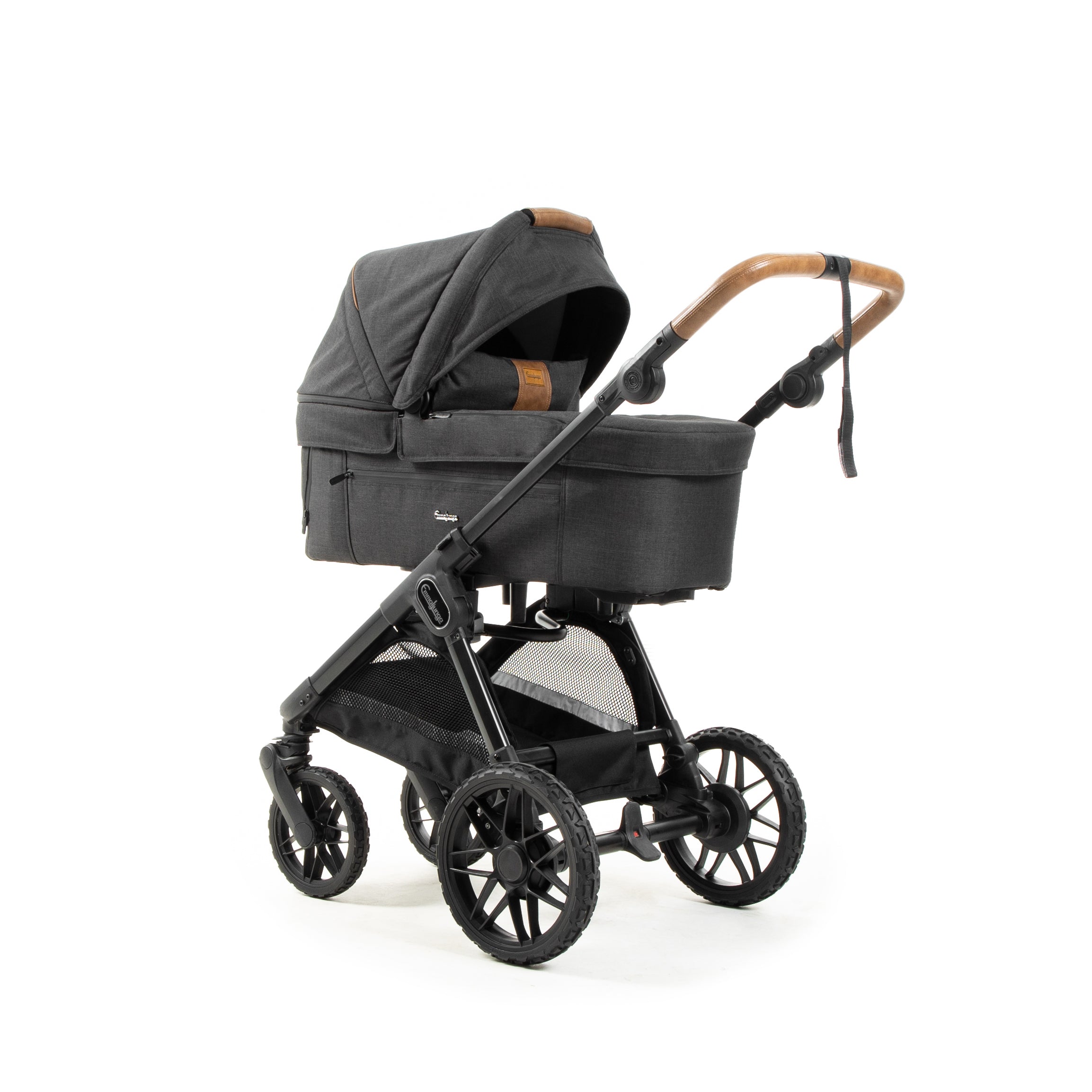 Emmaljunga Sento Pro Outdoor Trek, incl Ergo klapvognssæde, kopholder og adapter