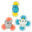 Tiger Tribe Sensory Spinners, 3 stk australske dyr