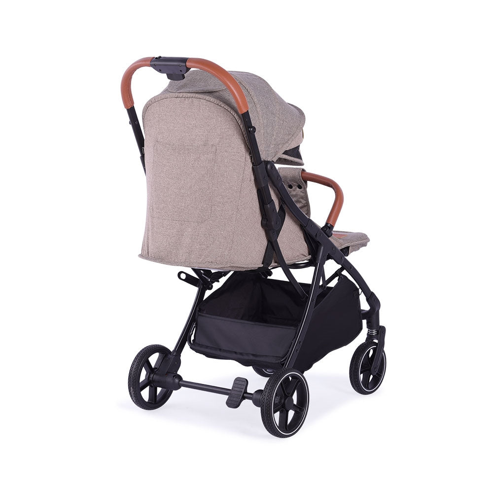 BabyTrold Piza Rejse Klapvogn, Sand, Incl taske