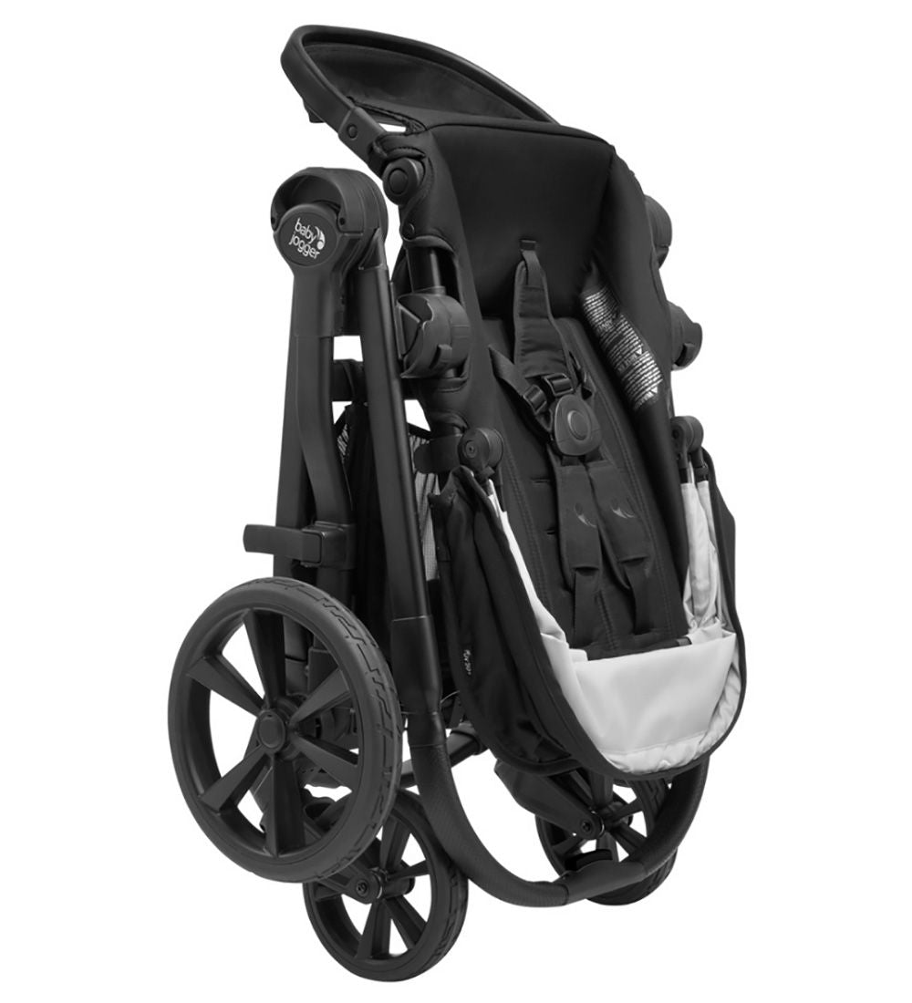 Baby Jogger City Select 2, kombivogn, Sort incl barnevognskasse og klapvognssæde