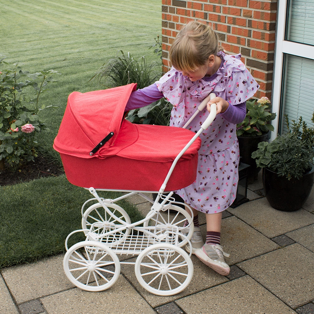 TRILLE Dukkevogn, Klassisk i Rød