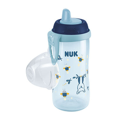 NUK Kiddy Cup, Glow in the Dark  300 ml, Blue