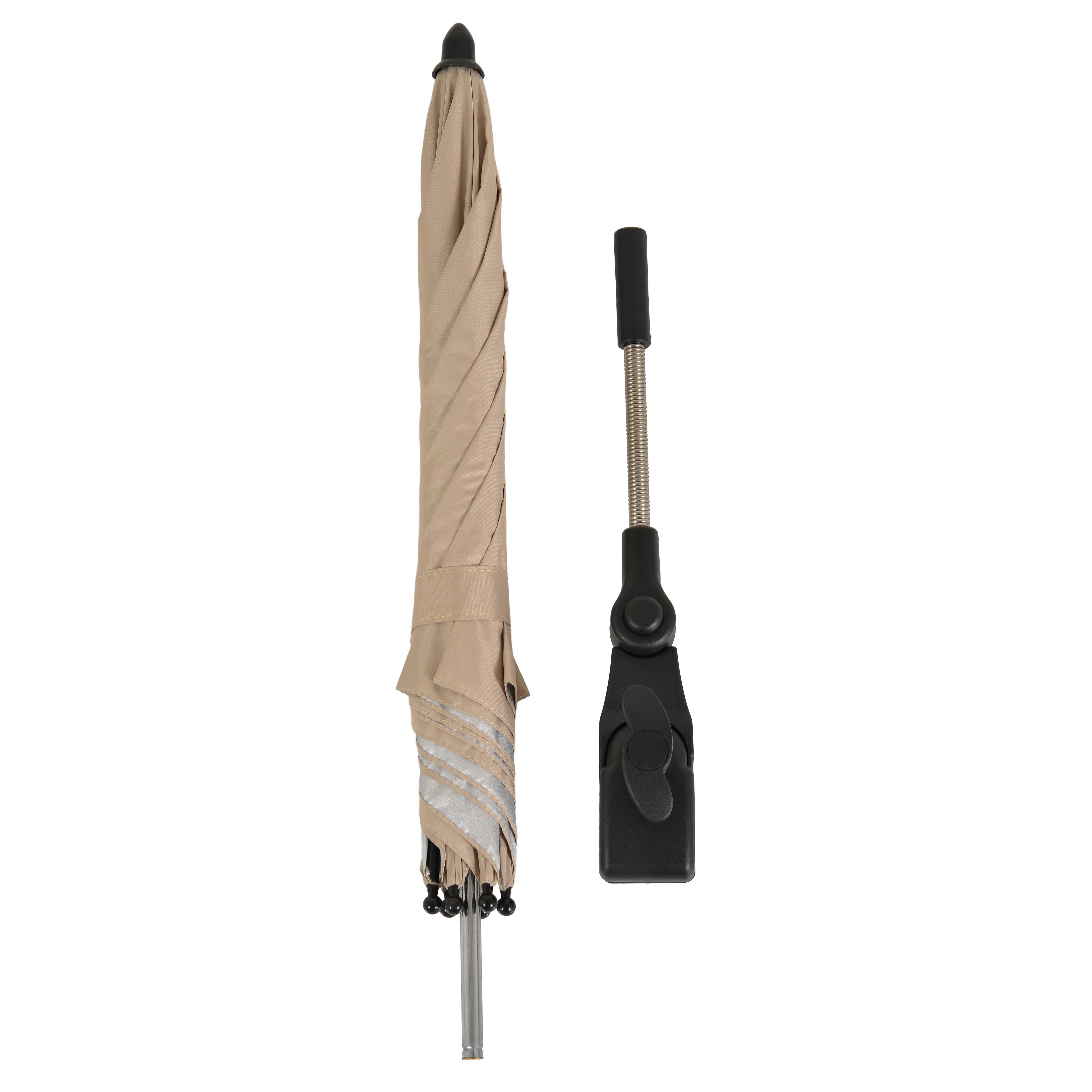 Barnevognsparasol, beige