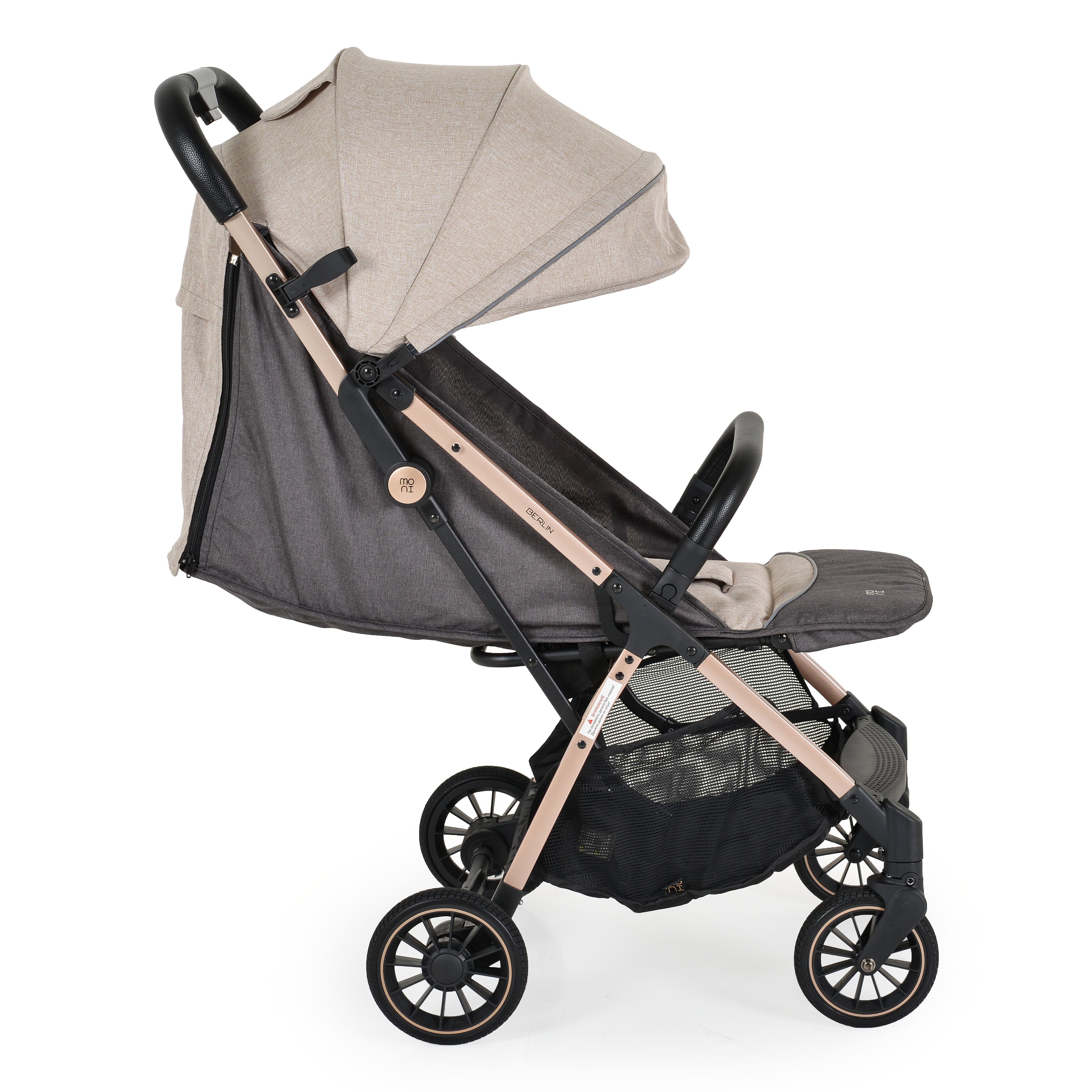 Berlin Premium klapvogn, beige