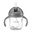 Mininor Sugerørskop 220 ml, Grå