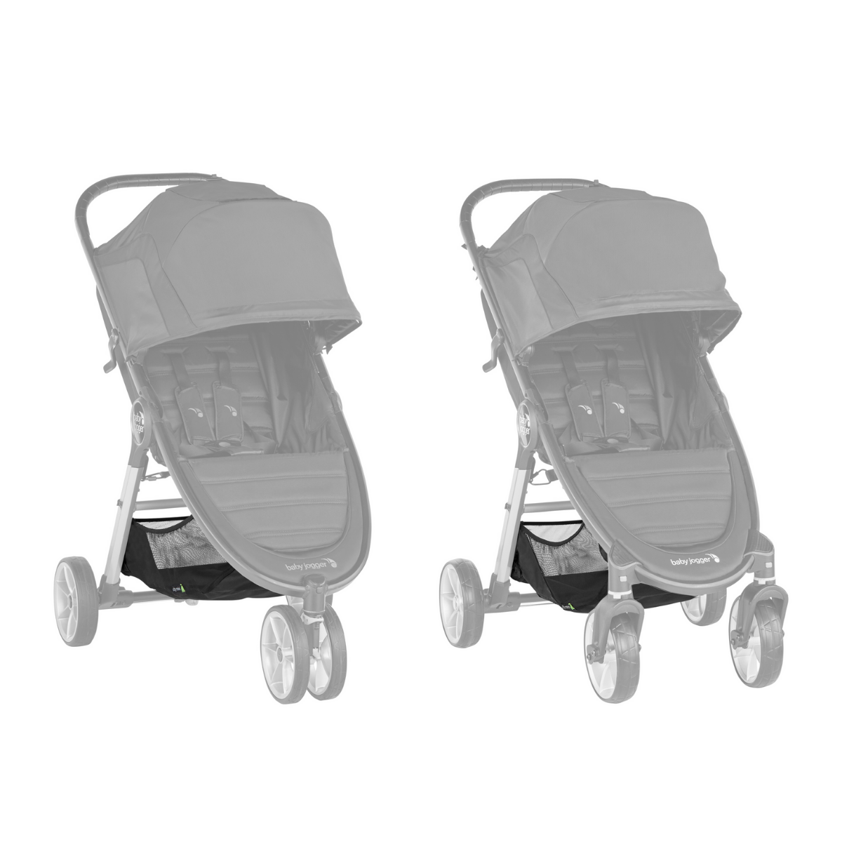 Baby Jogger varekurv City Mini 2 Single 3W/4W